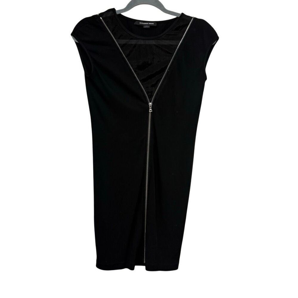Alexander Wang black mini dress size 0